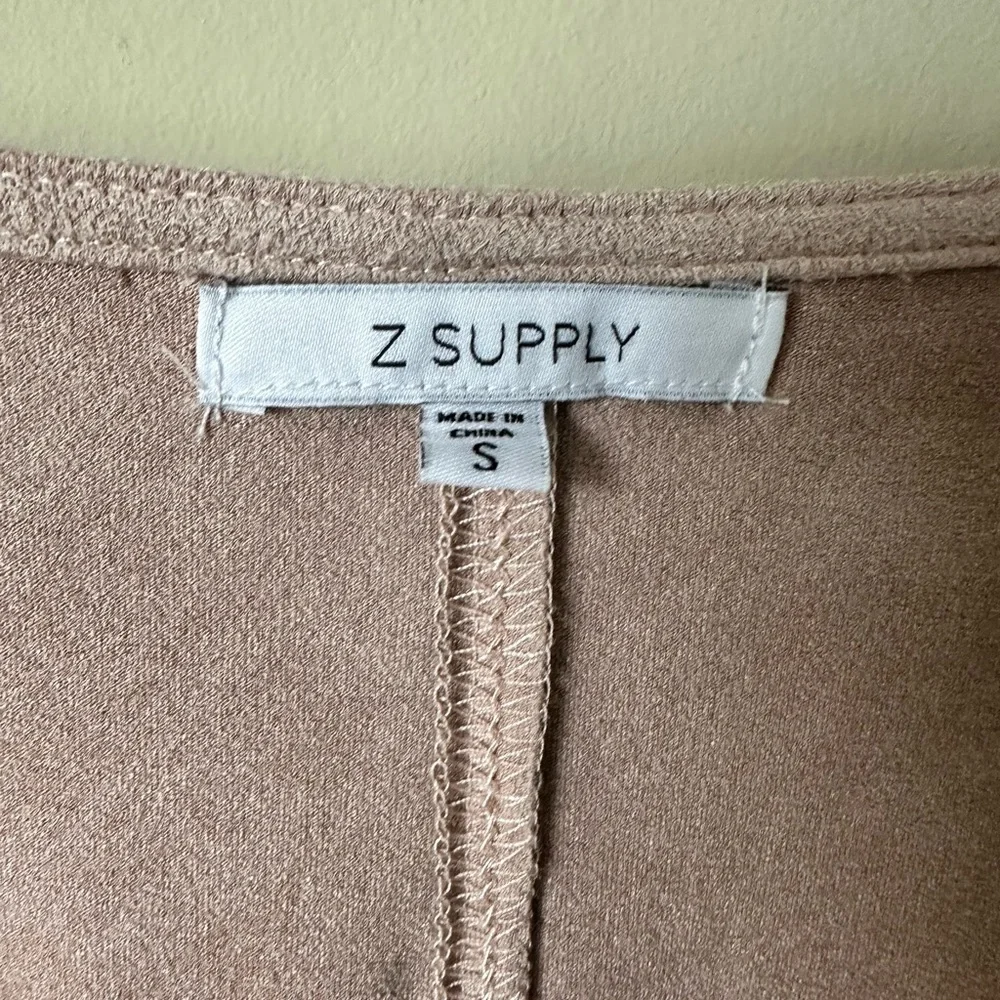 Z Supply V Neck Midi Dress Size Small - Picture 2 of 5